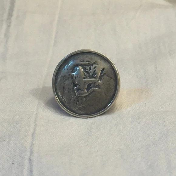✨SILPADA retired Roman coin sterling silver Ring ✨ - Picture 1 of 4